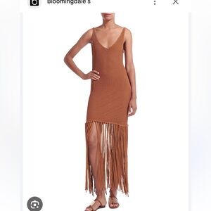 Staud fringe dress